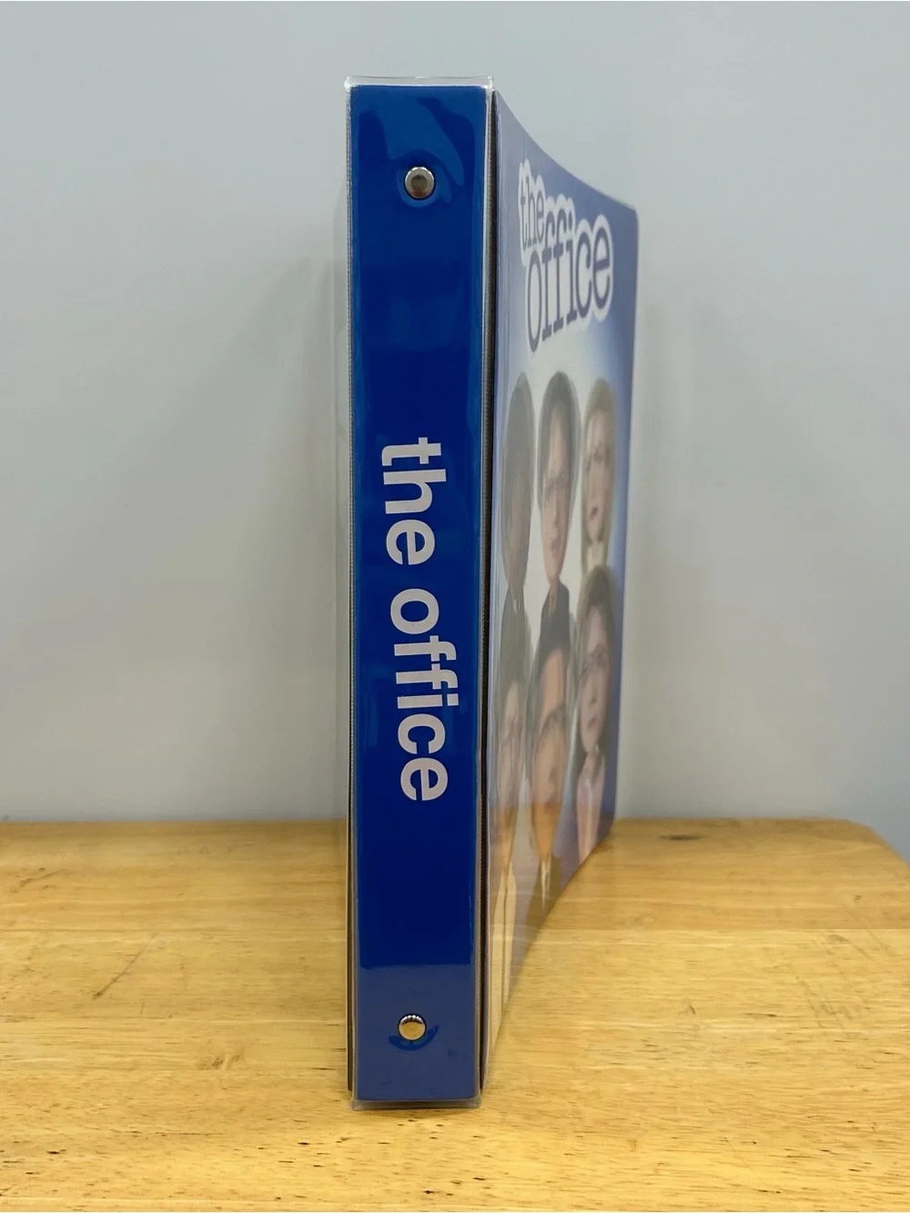 The Office Binder Lenticular Dwight Schrute Pam Michael Scott Jim Halpert 3-Ring